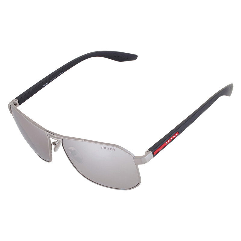 ★ワードナ【ほぼ未使用】希少PRADA SPORTSミラーサングラス PRADA SPORT（プラダスポーツ） PRADA LINEA ROSSA サングラス プラダ