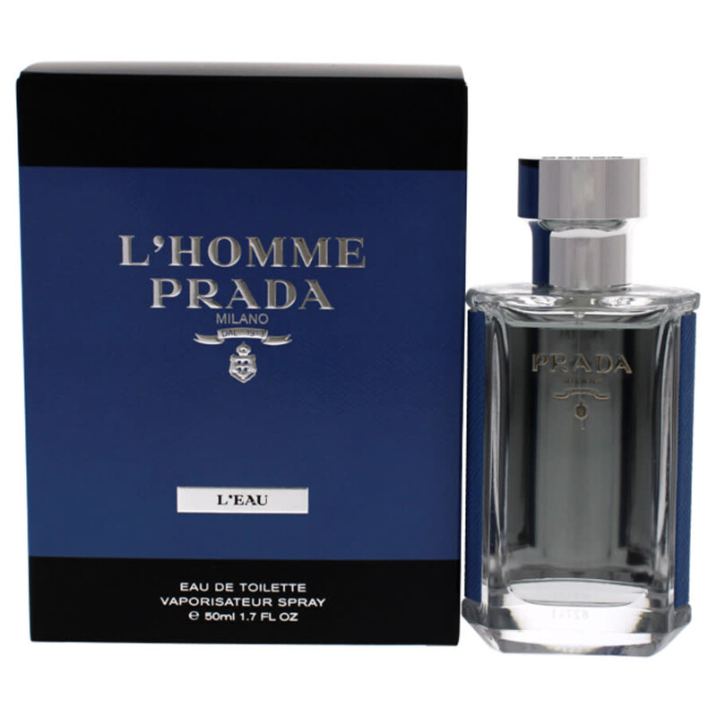 Prada Men's L'Homme L'Eau EDT Spray 1.7 oz Fragrances
