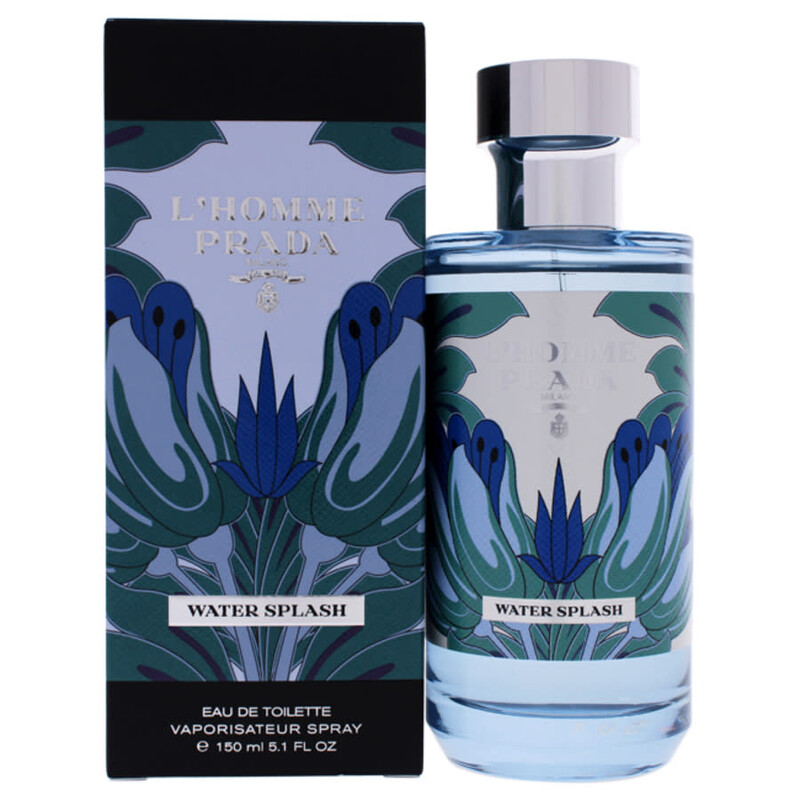 L'Homme Prada Water Splash 香水 Prada Men's L'Homme Prada Water Splash EDT Spray 5.1 oz Fragrances