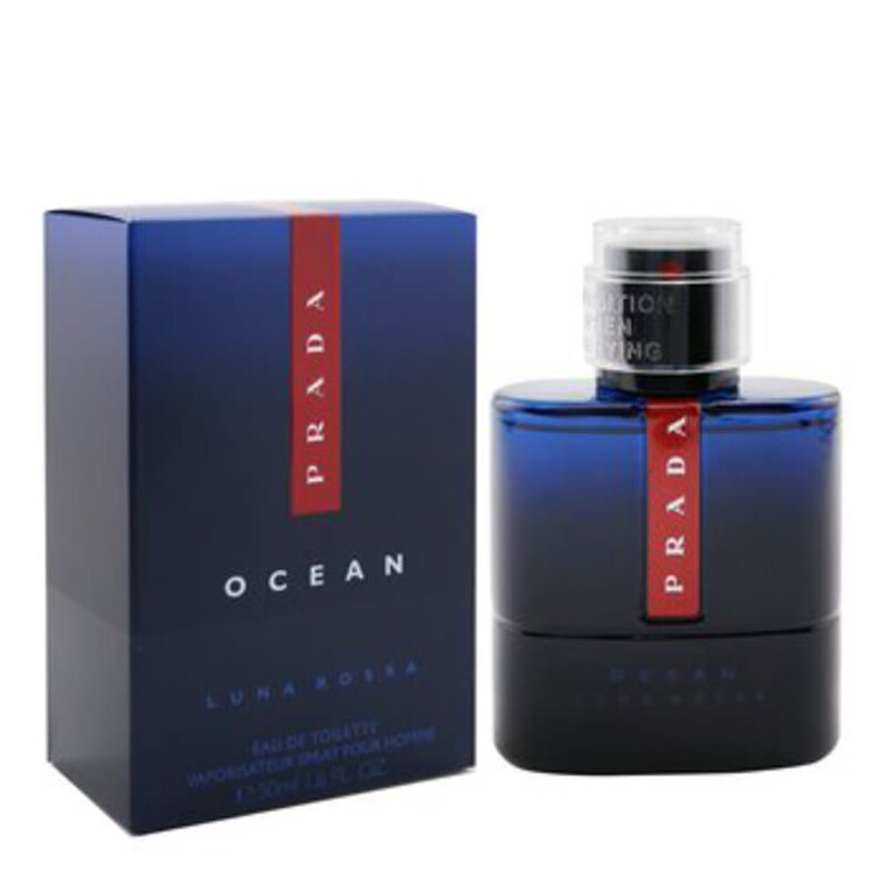 Prada Men's Luna Rossa Ocean EDT Spray 1.6 oz Fragrances