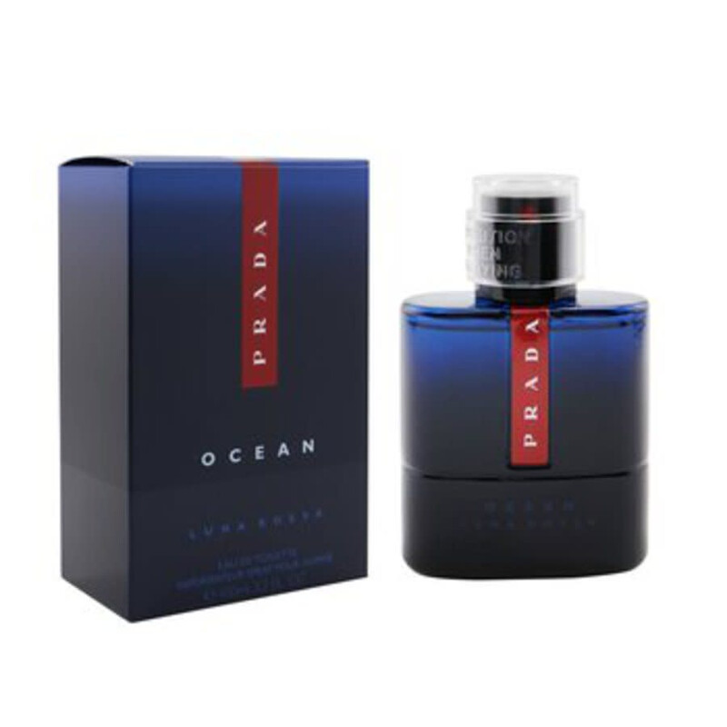 Prada Men's Luna Rossa Ocean EDT Spray 3.3 oz Fragrances