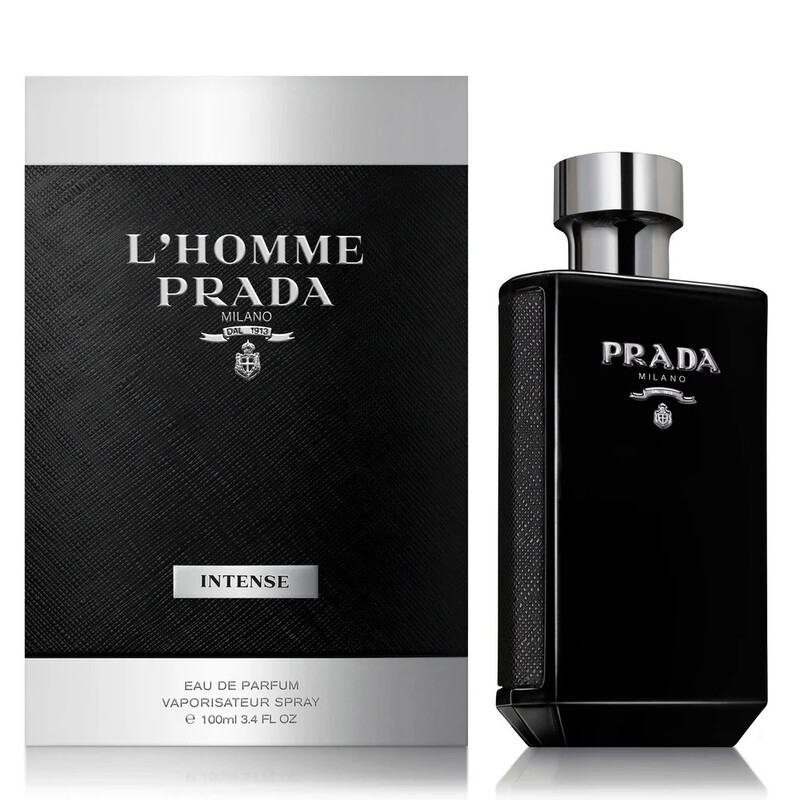 Prada Men's Prada L'Homme Intense EDP Spray 3.4 oz (100 ml)