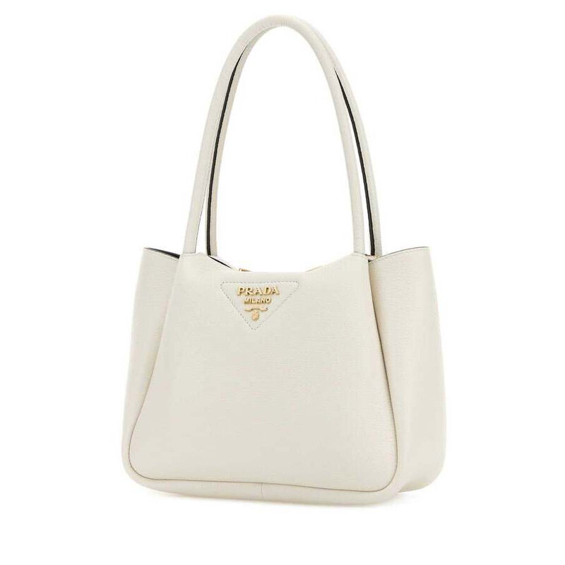 Prada Milano Shoulder Bag — White 1BC145VSNM2DKV F097W - Handbags