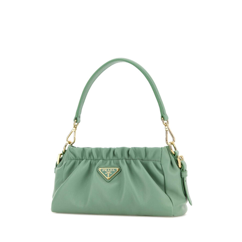 Prada Mint Green Nappa Leather Handbag 1BC2702DX8 F0229
