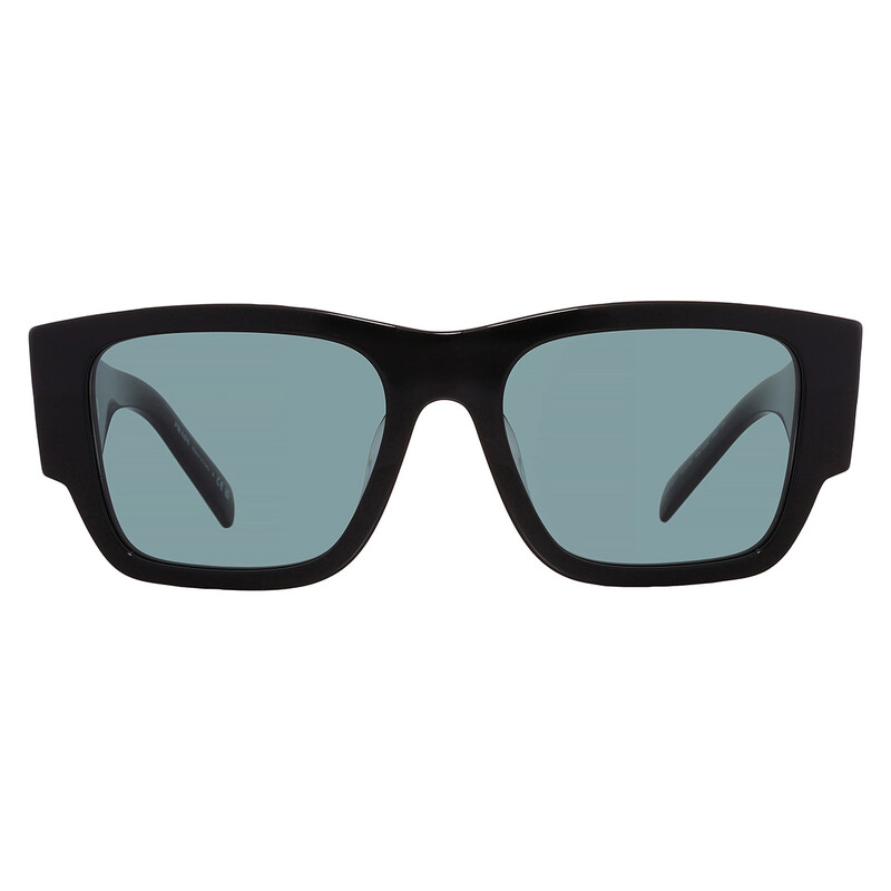 Prada Petrol Green Square Men's Sunglasses PR 10ZSF 16K40K 55