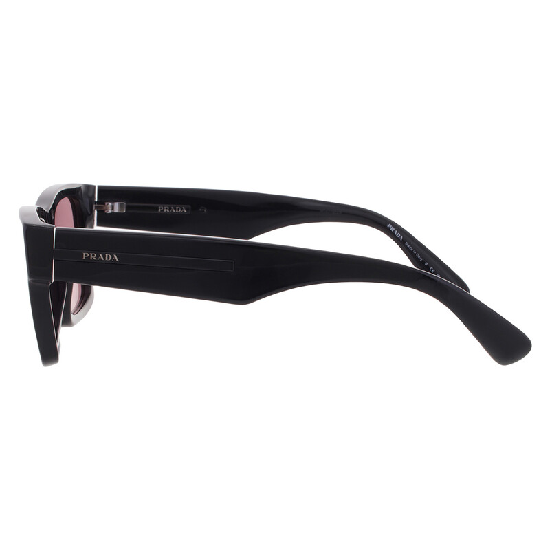 Prada Pink Rectangular Men's Sunglasses PR 25ZS 1AB05Z 56