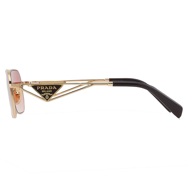 Prada Red Gradient Geometric Ladies Sunglasses PR A51S 5AK40C 58