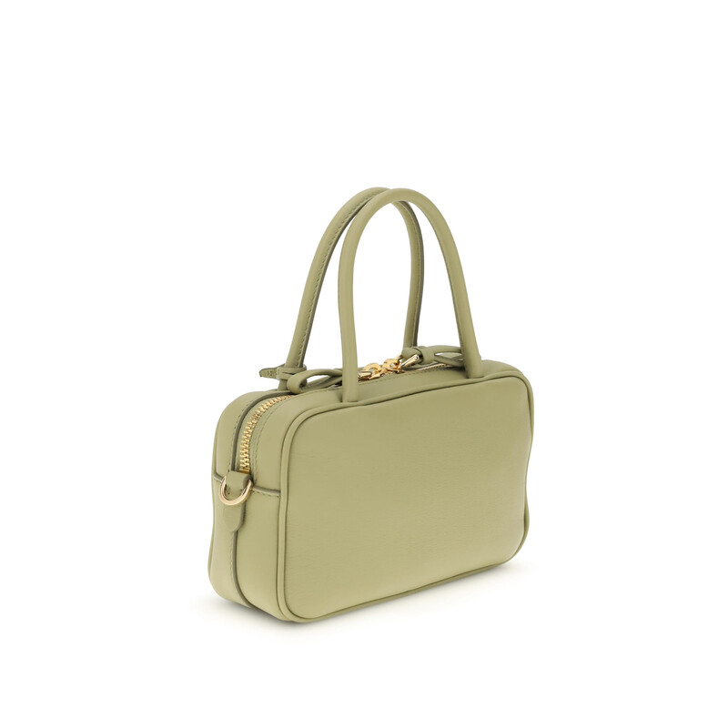 Prada Sage Green Leather Handbag 1BB1522CYS F0362 8056811206430