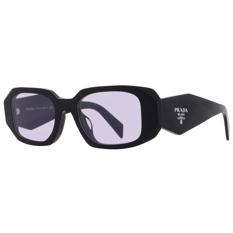 Prada Violet Rectangular Ladies Sunglasses PR 17WSF 16K40J 51