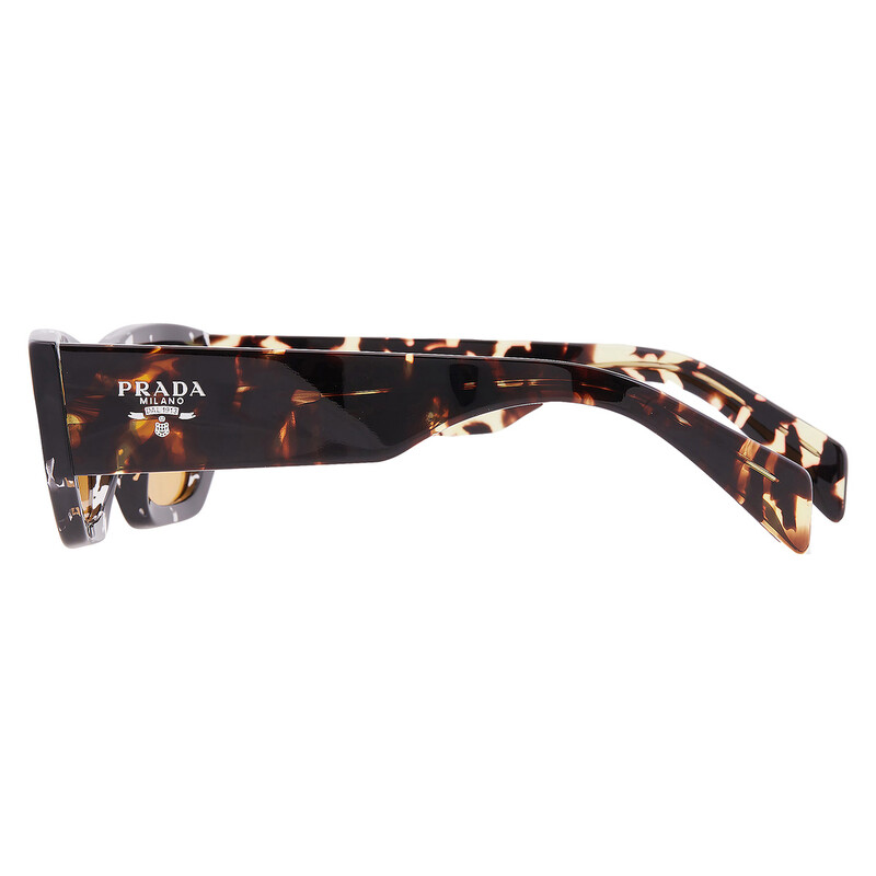 Prada Yellow Rectangular Unisex Sunglasses PR A01S 15O10C 53