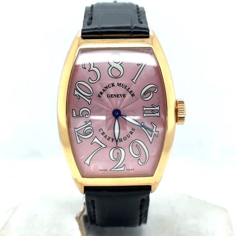 Franck Muller Pre-owned Franck Muller Crazy Hours Automatic Pink