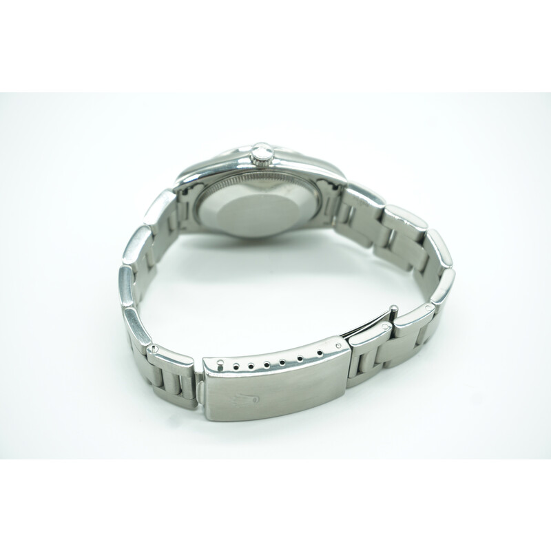 Rolex Pre-owned Rolex Oyster Perpetual Automatic Chronometer Blue Dial ...