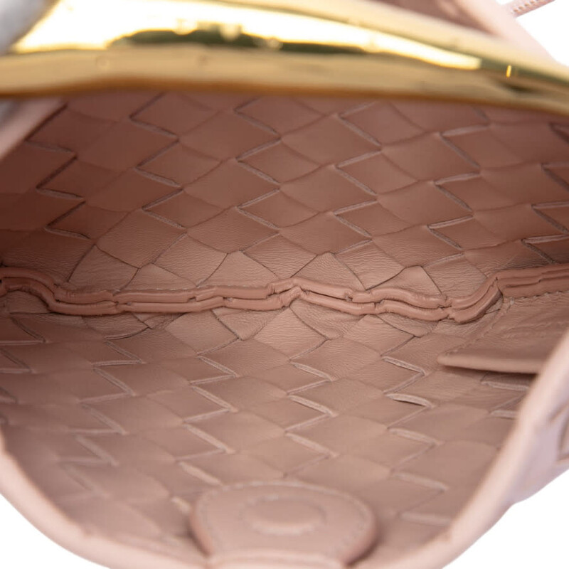 Bottega Veneta Pre-owned Bottega Veneta Baby Lambskin Intrecciato