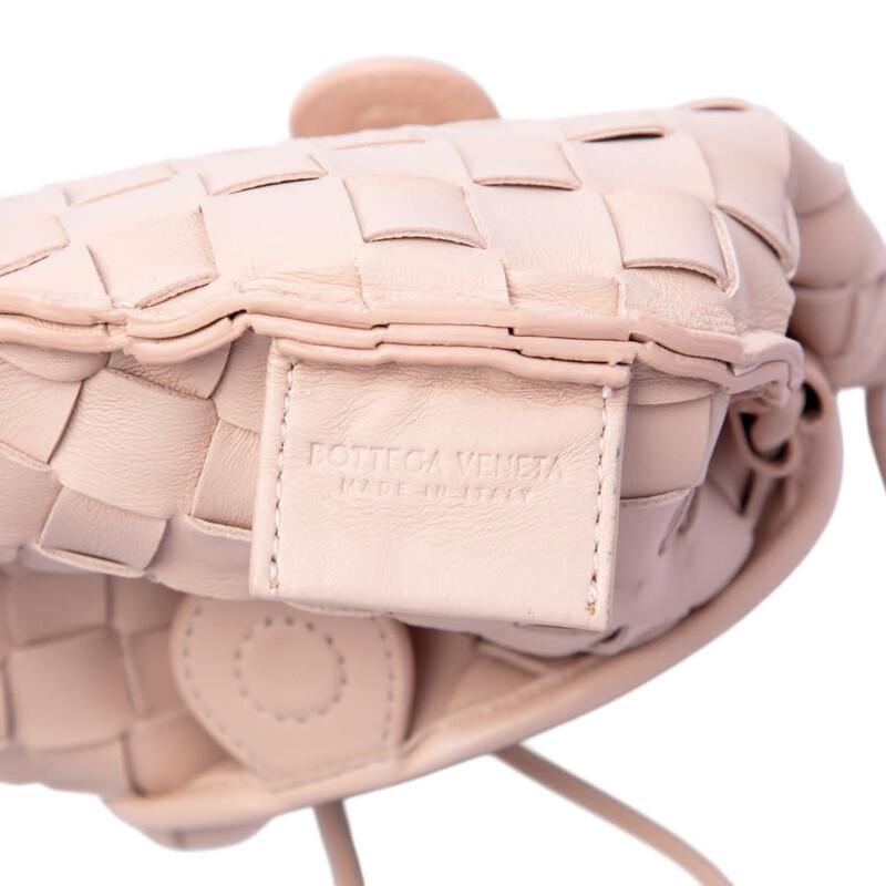 Bottega Veneta Pre-owned Bottega Veneta Baby Lambskin Intrecciato