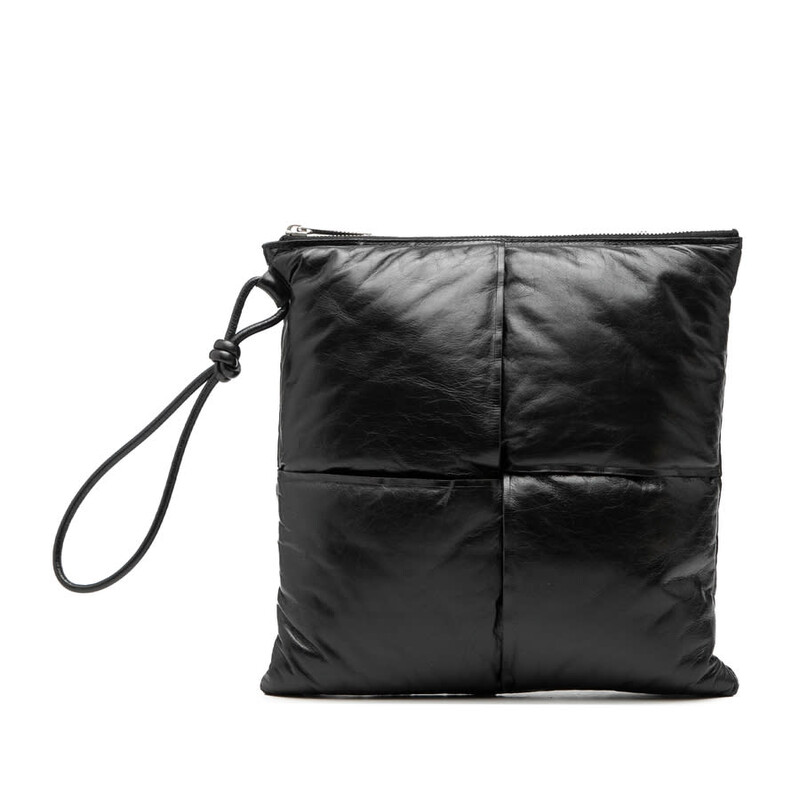 Bottega Veneta Pre-owned Bottega Veneta Leather Intrecciato Padded