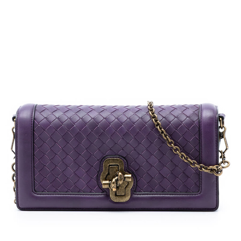 Bottega Veneta Pre-owned Bottega Veneta Nappa Intrecciato Olimpia