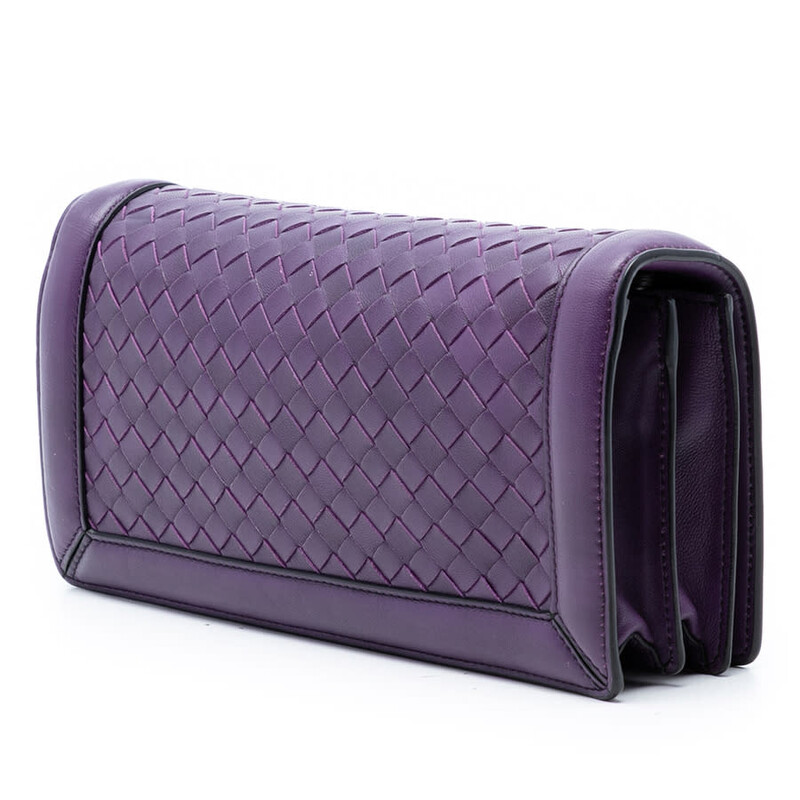 Bottega Veneta Pre-owned Bottega Veneta Nappa Intrecciato Olimpia