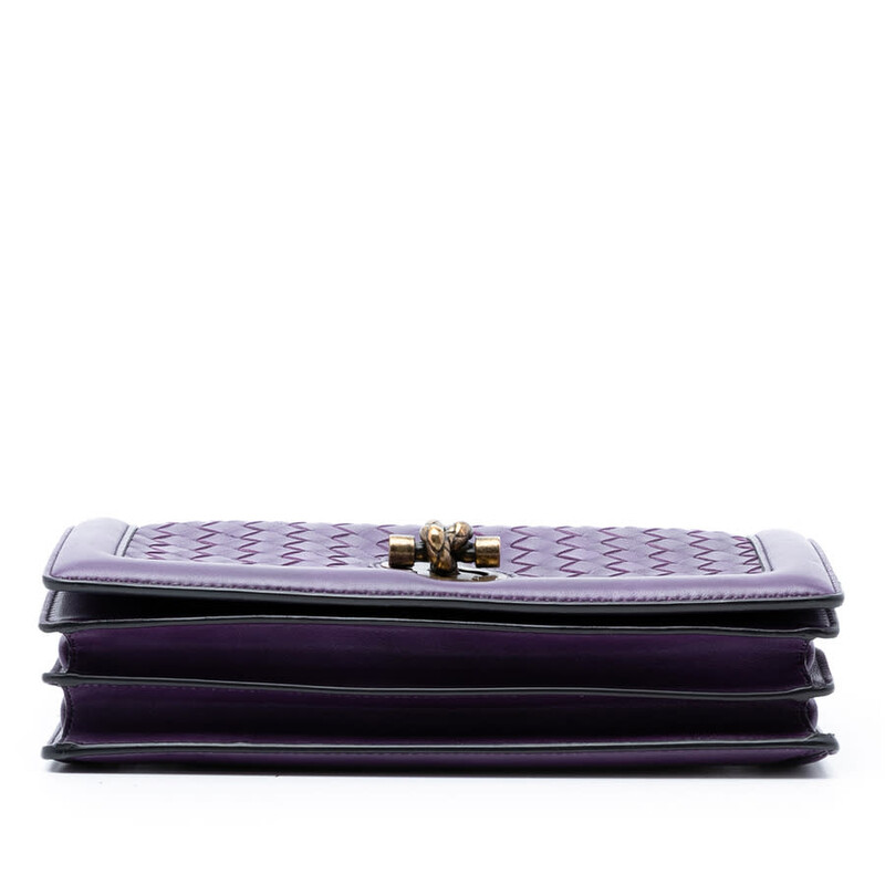 Bottega Veneta Pre-owned Bottega Veneta Nappa Intrecciato Olimpia