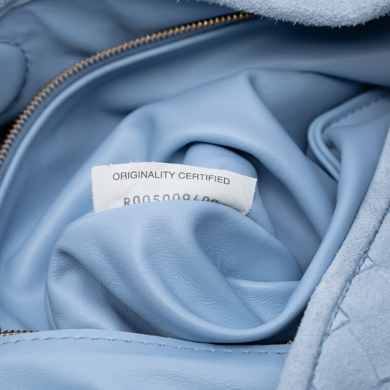 Bottega Veneta Pre-owned Bottega Veneta Small Suede Intrecciato