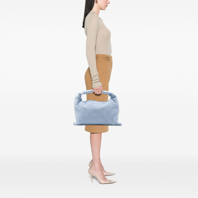 Bottega Veneta Pre-owned Bottega Veneta Small Suede Intrecciato
