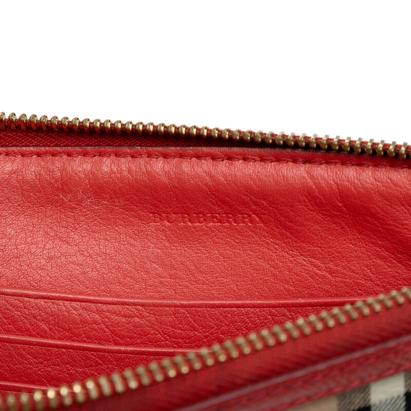 Burberry Pre-owned Burberry Haymarket Check Coated Canvas Peyton