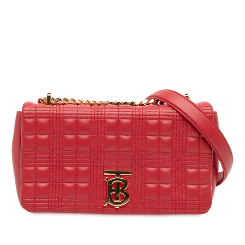 Burberry Pre-owned Burberry Small Quilted Lambskin Lola Crossbody