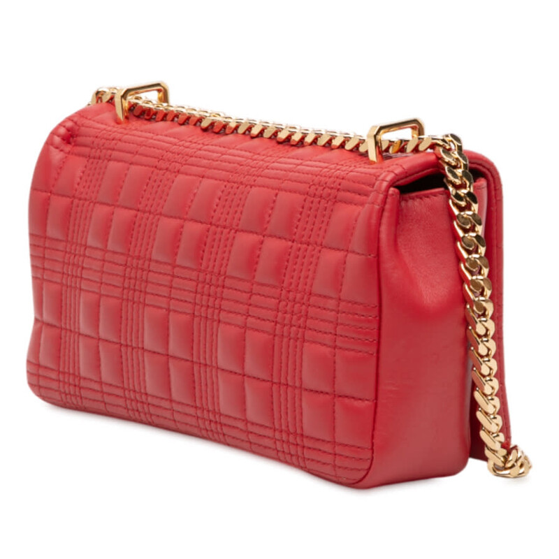 Burberry Pre-owned Burberry Small Quilted Lambskin Lola Crossbody