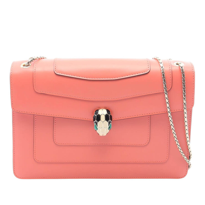 Bvlgari Pre-owned Bvlgari Calfskin Serpenti Forever Crossbody