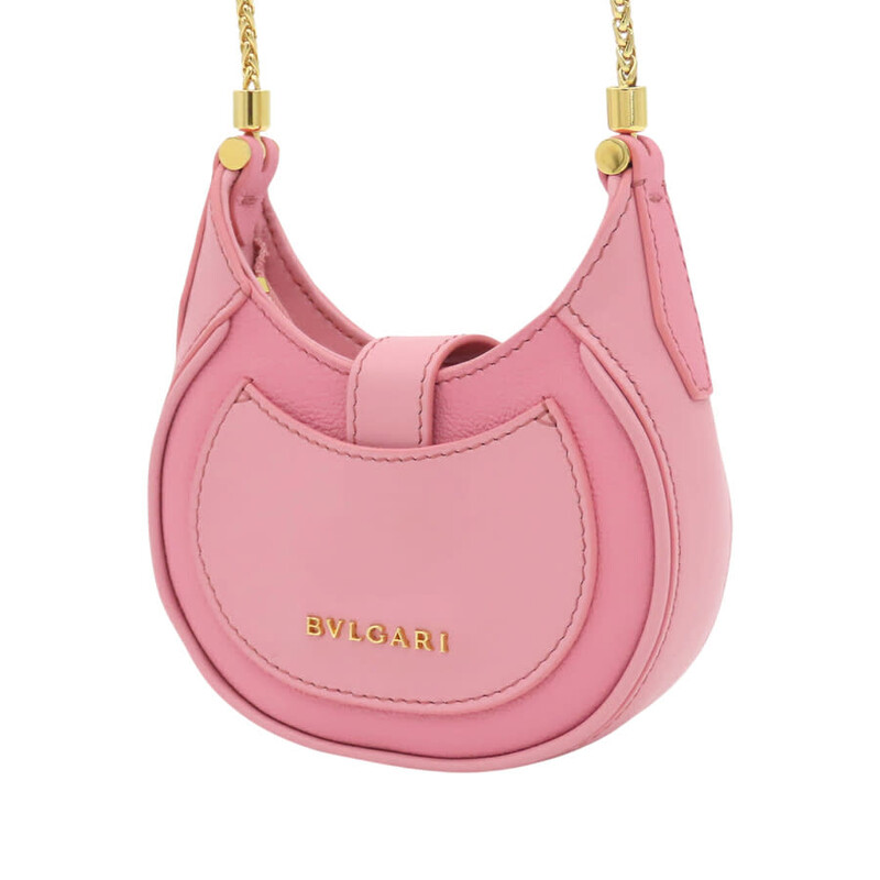 Bvlgari Pre-owned Bvlgari Micro Leather Serpenti Ellipse Crossbody