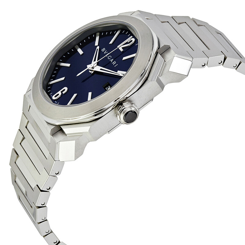 Bvlgari Pre-owned Bvlgari Octo Solotempo Automatic Blue Dial  display picture 1