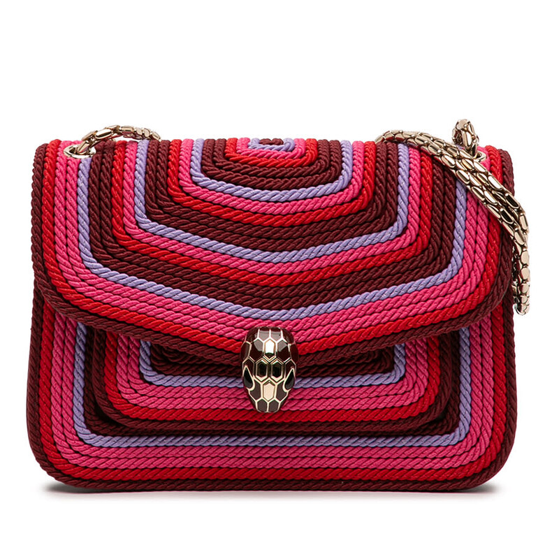 Bvlgari Pre-owned Bvlgari Polyester Serpenti Forever Kaleidoscopia