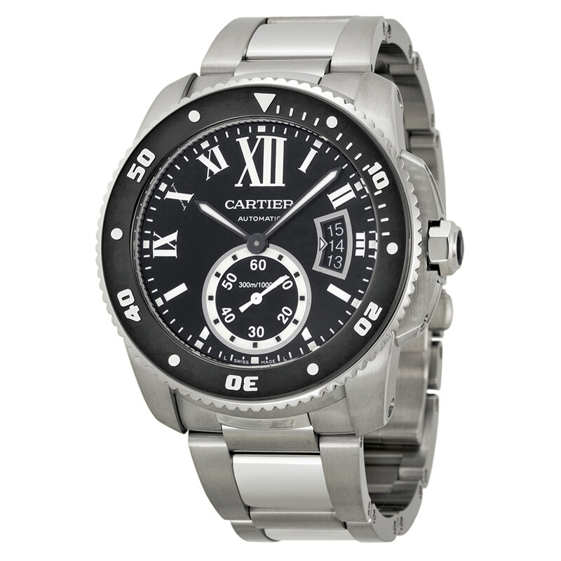 Cartier Pre-owned Calibre de Diver Automatic Black Dial Men's Cartier Pre-owned Calibre de Diver Automatic Black Dial Men's