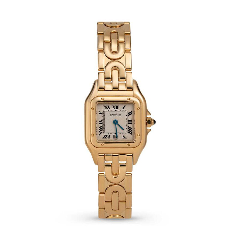 Cartier Pre-owned Cartier Panthere De Cartier Quartz White Dial