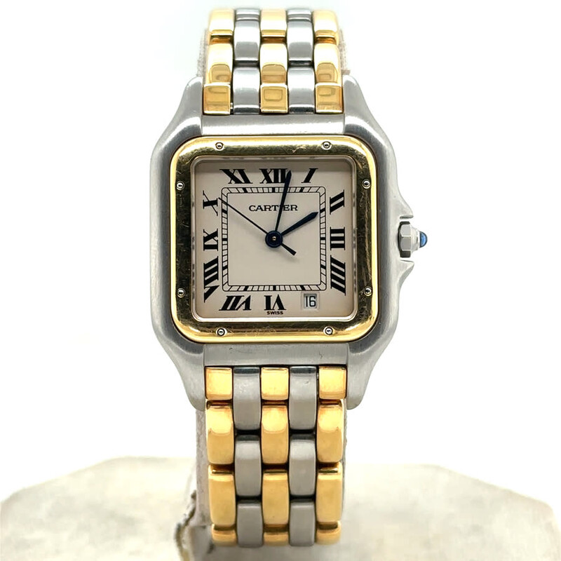 Cartier Pre-owned Cartier Panthere Quartz Silver Dial Ladies Watch