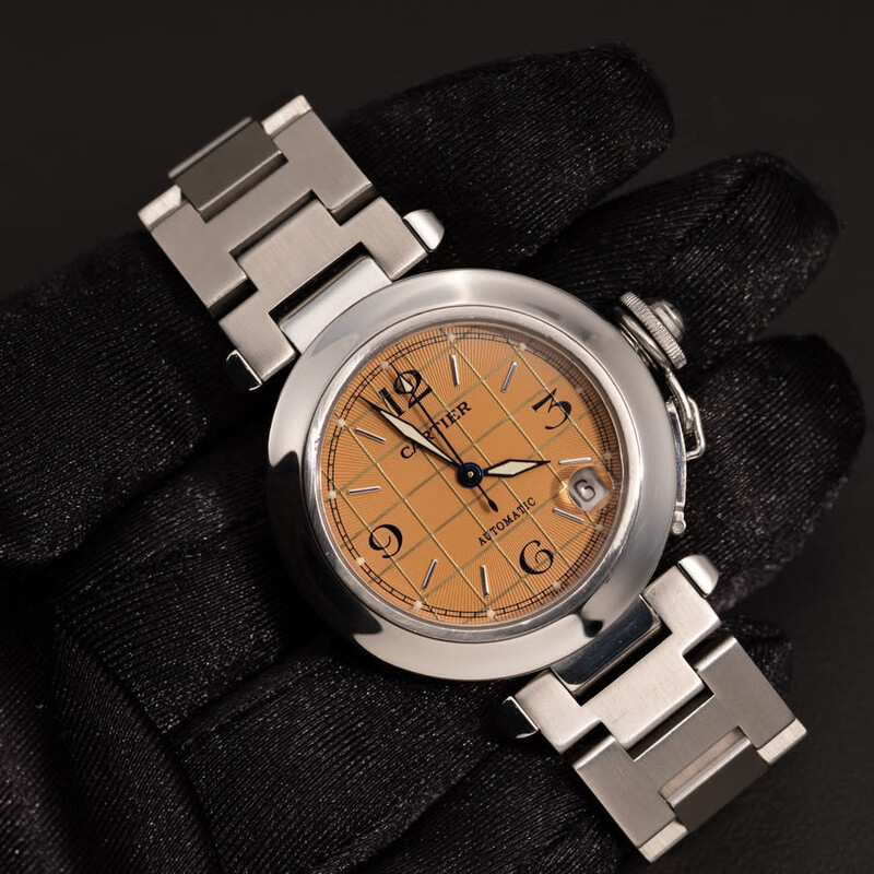 Cartier Pre-owned Cartier Pasha C Automatic Orange Dial Unisex