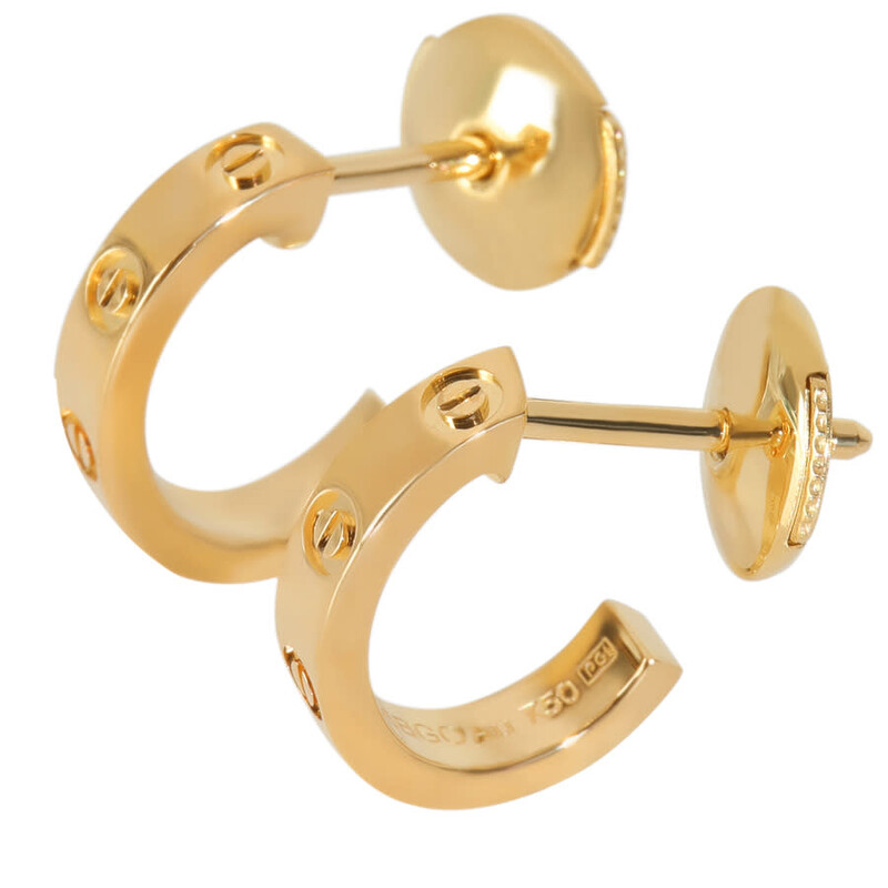 Cartier Pre-Owned Cartier Yellow Gold Small Model Love Hoop