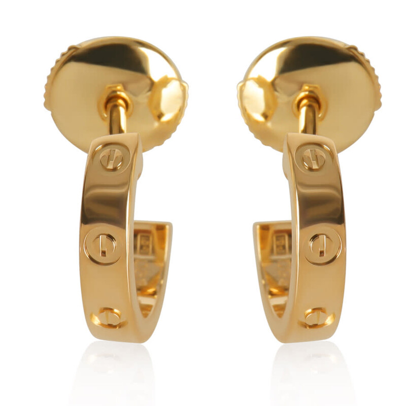 Cartier Pre-Owned Cartier Yellow Gold Small Model Love Hoop