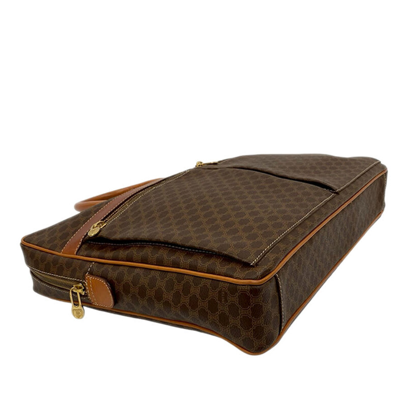 Celine Pre-owned Celine Macadam Coated Canvas Business Bag Unisex