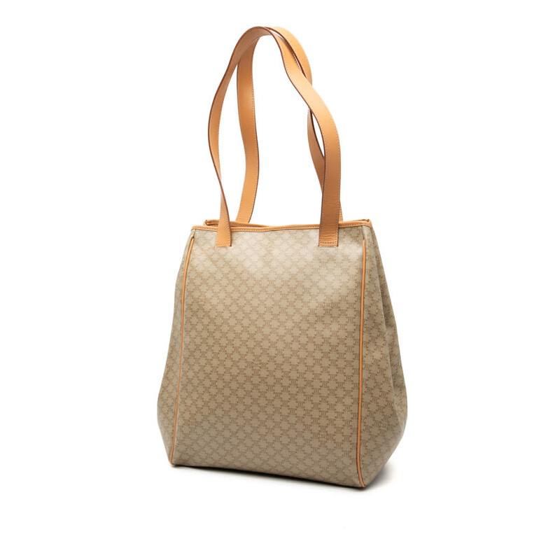 Celine Pre-owned Celine Macadam Coated Canvas Tote Ladies M15/2