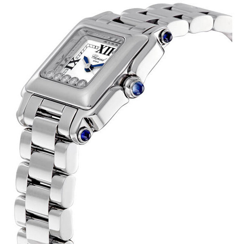 Chopard Pre-owned Chopard Happy Sport White Dial with 5 Floating ...