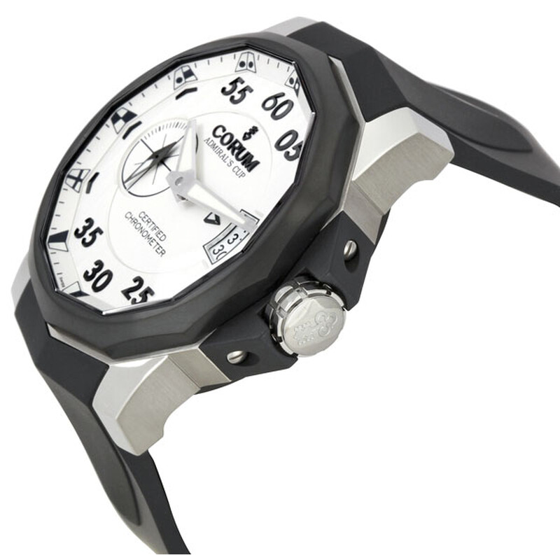 Corum Pre-owned Corum Admirals Cup Silver Dial Men's Watch 947.951