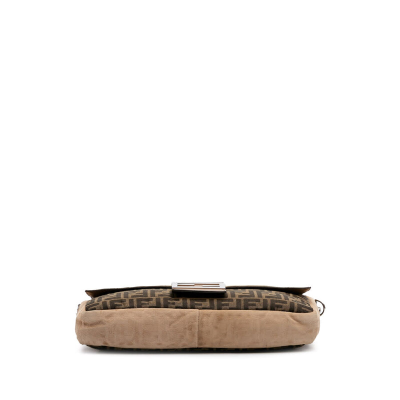 Fendi Pre-owned Fendi Large Zucca and Pequin Canvas Convertible