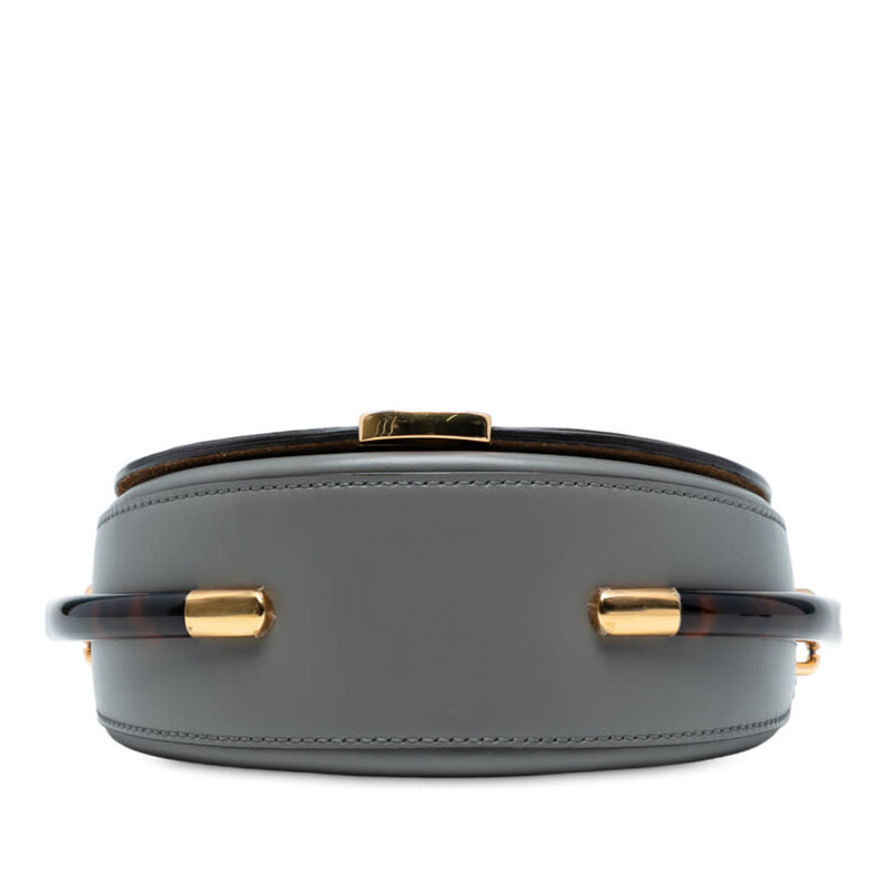 Fendi Pre-owned Fendi Leather Moonlight Crossbody 8BT346 ABVL
