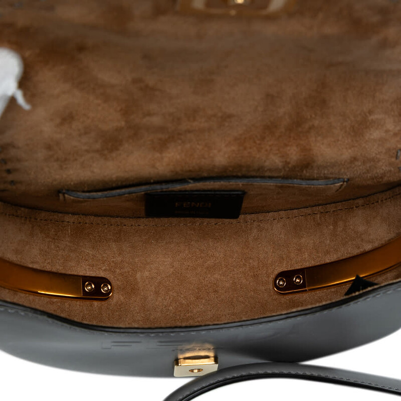 Fendi Pre-owned Fendi Leather Moonlight Crossbody 8BT346 ABVL
