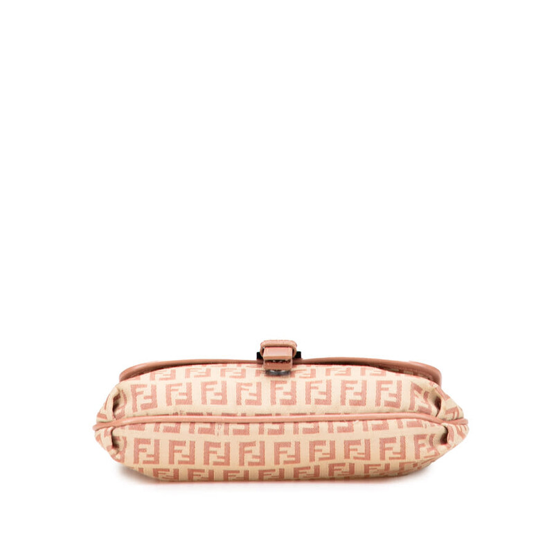 Fendi Pre-owned Fendi Zucchino Canvas Crossbody Ladies 8BT052