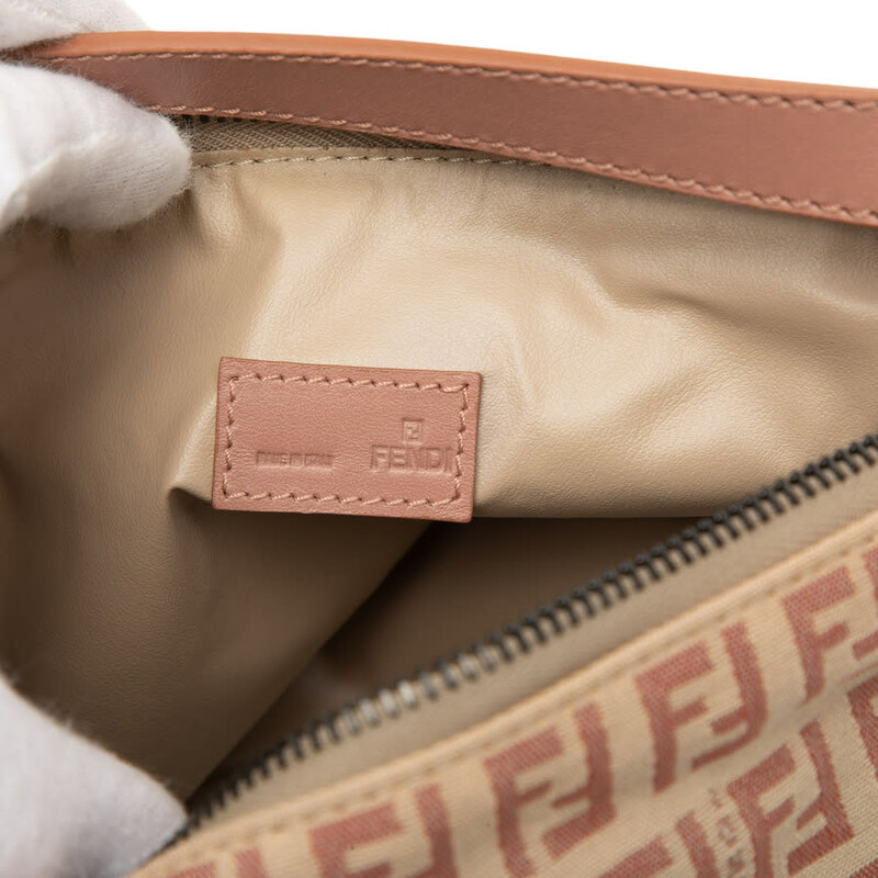 Fendi Pre-owned Fendi Zucchino Canvas Handbag 2395 8N0005 JQ4 039