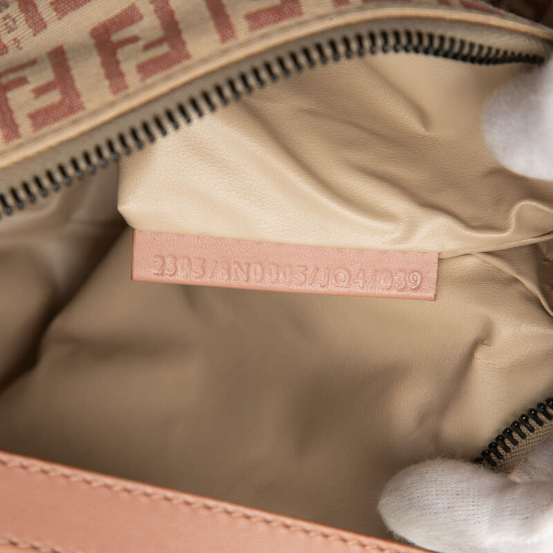 Fendi Pre-owned Fendi Zucchino Canvas Handbag 2395 8N0005 JQ4 039