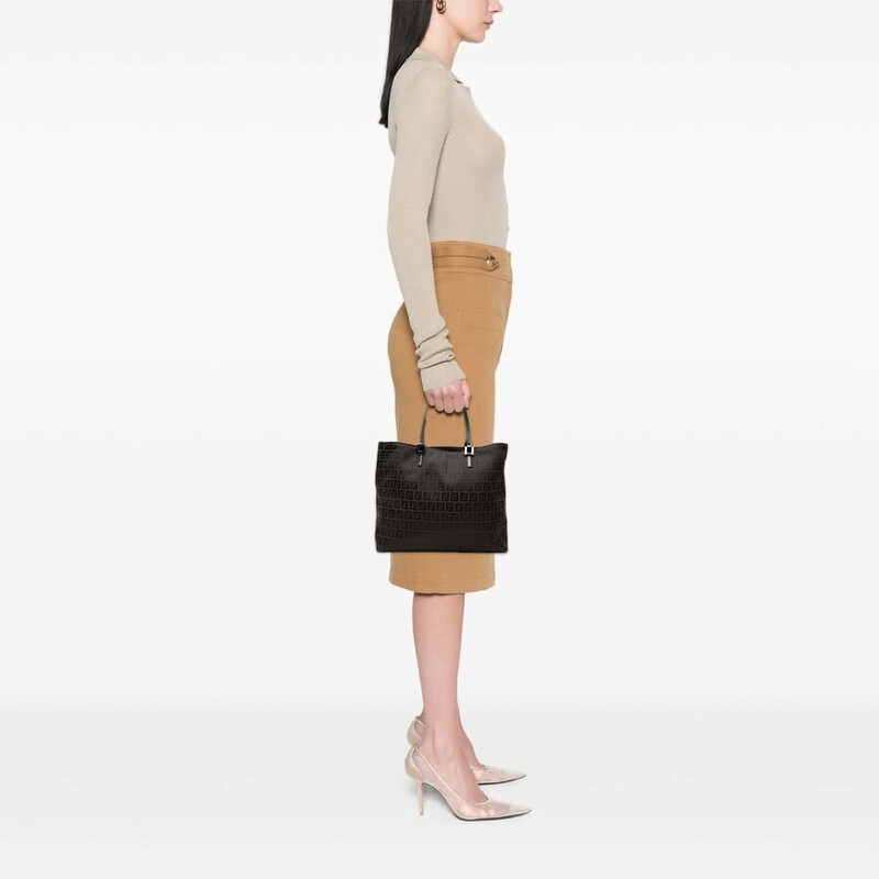 Fendi Pre-owned Fendi Zucchino Canvas Tote Ladies 2448 8BH019 029