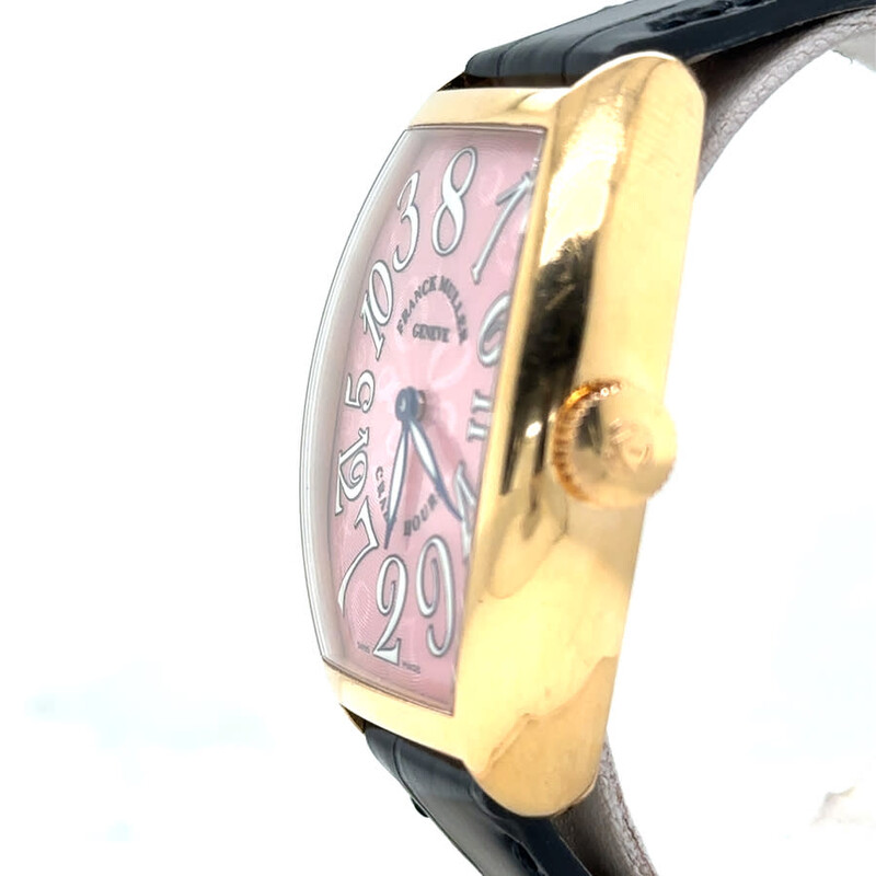 Franck Muller Pre-owned Franck Muller Crazy Hours Automatic Pink