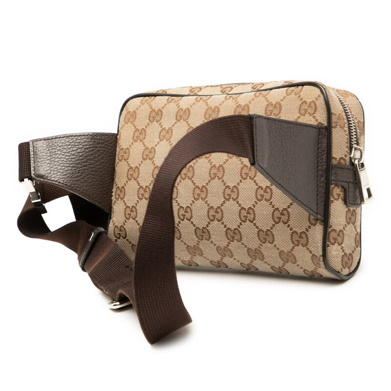 Gucci Pre-owned Gucci GG Canvas Belt Bag Unisex 449174 527066